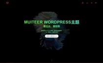 WordPress作品展示主题Muiteer（更新至最新V2.2.4）